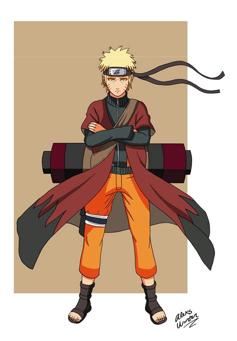 Artstation Naruto Sage Mode