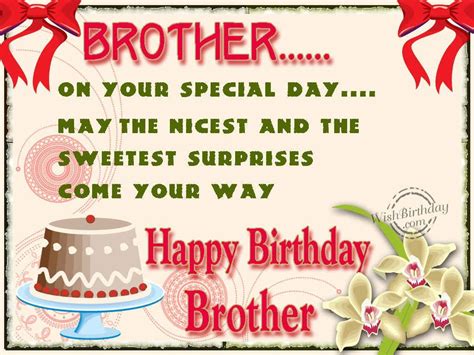 Short happy birthday wishes for brother. Happy Birthday Brother Pictures, Photos, and Images for ...