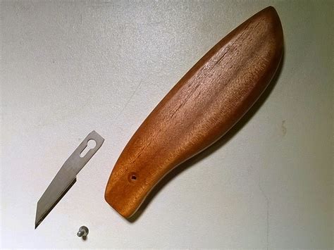 The Wood Knack Making A Wood Carving Or Marking Knife With Disposable
