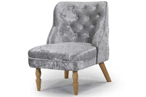 Fully upholstered in velvet, harmony armchair is an unforgettable piece with a soft and fluid silhouette. Sleep Design Shenstone Crushed Silver Velvet Fabric Chair ...