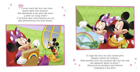 La Maison De Mickey Mon Histoire Du Soir Larc En Ciel De Minnie