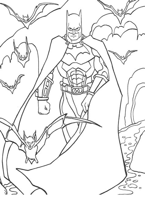 Quel enfant n'a pas rêver un jour de devenir un super héro? Coloriage Super Héros gratuit à imprimer