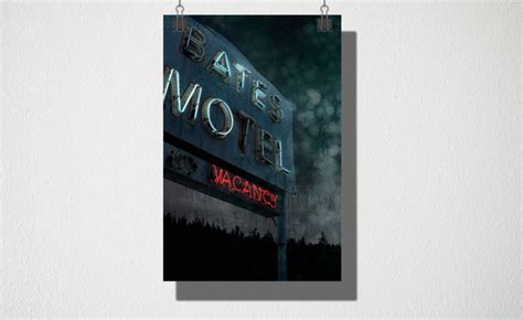 Poster A4 Bates Motel Compre Produtos Personalizados No Elo7