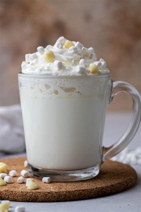 The Best Creamy White Hot Chocolate Recipe Lifestyle Of A Foodie