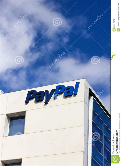 But we also want you to have a life outside the office. PayPal Corporate Headquarters Sign. Editorial Stock Photo ...