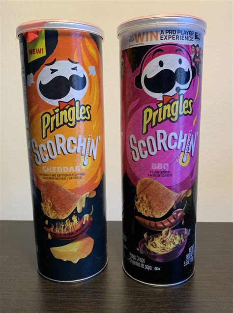 Pringles Scorchin Cheddarbbq 156g Das Süßigkeiten