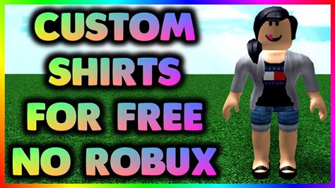 How To Get Free Shirts In Roblox For Girls Youtube
