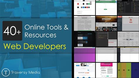 40 Online Tools And Resources For Web Developers And Designers Youtube