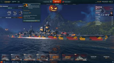 Halloween Camouflage Available in WoWS – The Armored Patrol