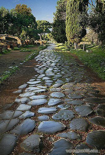 Decumanus Maximus Roman Roads Ancient Rome Ostia