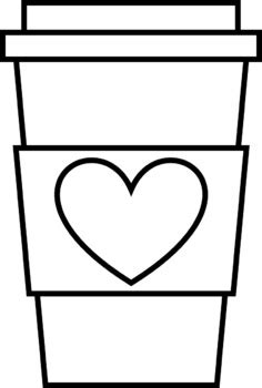 Simple black and white arrow material is available for commercial use. Coffee Cup Clipart *COMMERCIAL USE* by Mrs McGuire in 4th ...