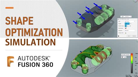 Fusion 360 Tutorial Strategy For Shape Optimization Simulation
