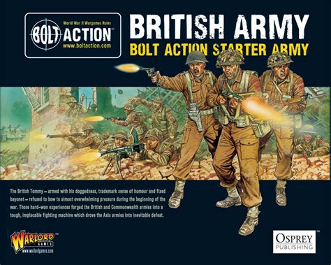 Bolt Action Starter Army British At Mighty Ape Nz