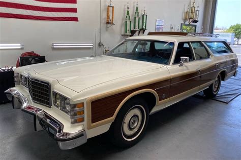 13k Original Miles 1974 Ford Ltd Country Squire Barn Finds