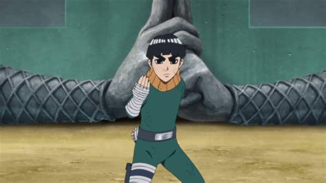 Naruto Is Rock Lee S Fighting Stance A Reference Anime Manga