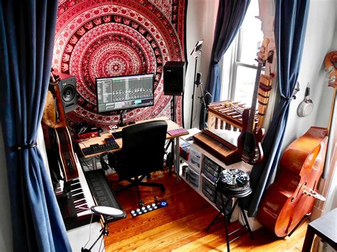 My Happy Place Recording Studio Home Music Bedroom Bedroom Studio