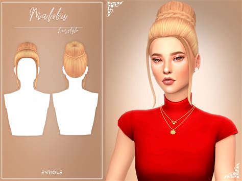 4 Sims Four Hair Clothing And Accessories By Enriques4