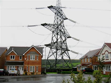 Pylon In The Garden © Paul Anderson Geograph Britain And Ireland