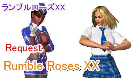 Rumble Roses XX Request Single Match SS Anesthesia 1P VS Dixie