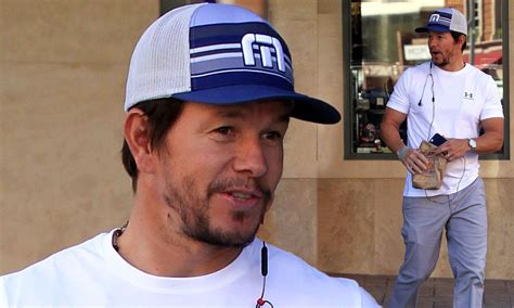 Mark Wahlberg Shows Off Muscular Arms In Beverly Hills