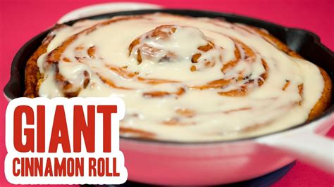 Giant Cinnamon Roll Youtube