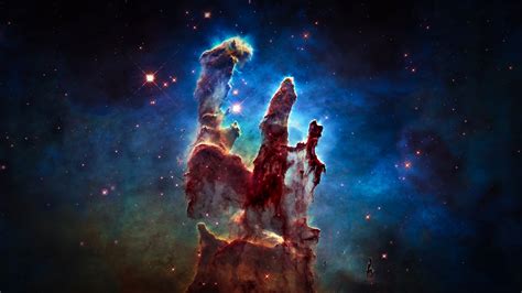 Piczene Pillars Of Creation Wallpaper 4k