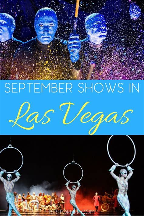 Best Las Vegas Shows in September 2017 - The Best of Life