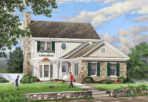 European style house plan 3 beds 2 5 baths 2398 sq ft plan 56 184 house layout plans master suite floor plan house plans and more. Cottage With Two Master Suites - 32610WP | Architectural ...