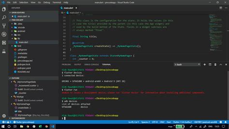 Flutter Showing No Devices Connected In Android Studio And Vscode Images