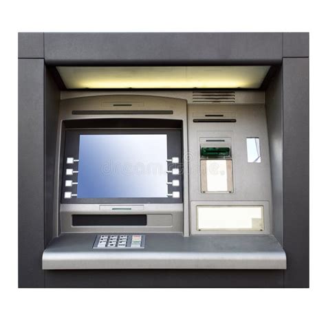 Atm Isolated Stock Image Image Of Automated Finance 13493195