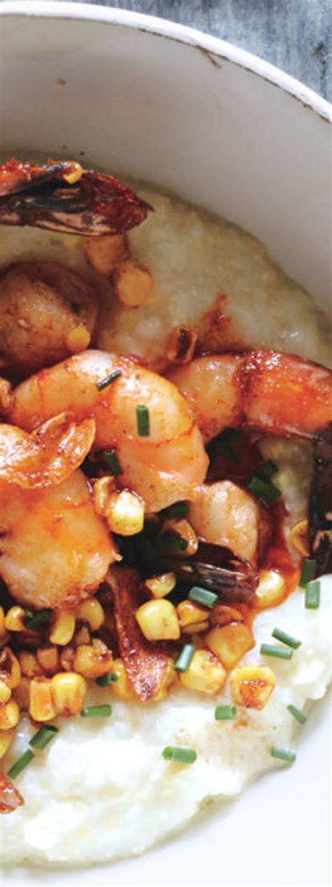 Cooked over a stovetop, it is. Shrimp with Fresh Corn Grits | Recipe | Food, Food recipes ...