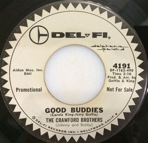 The Crawford Brothers Good Buddies 1962 Vinyl Discogs