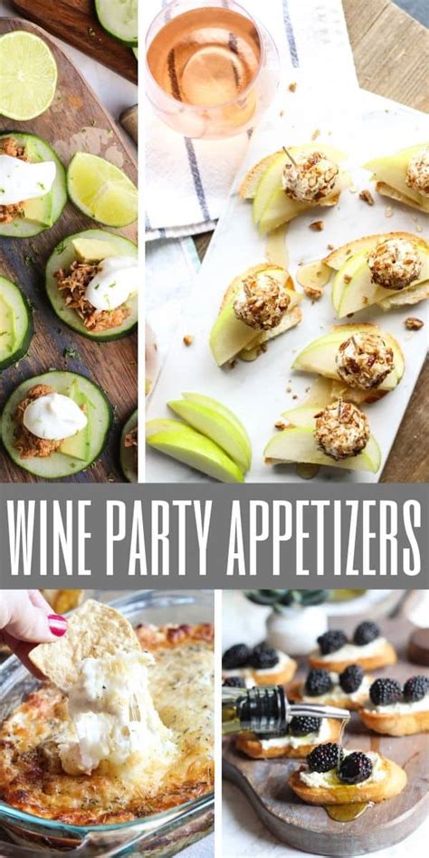 Wine Party Appetizers Delicious Made Easy