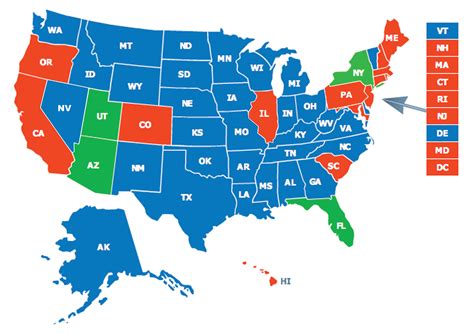 Ccw Concealed Carry States Map