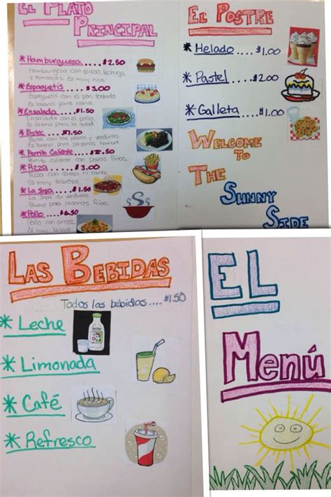 A great pasta dish for those who like seafood with their pasta. Spanish 1 Menu assignment. Easy and creative way to review ...