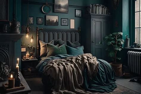 Dark Academia Bedroom Design Ideas Aesthetic And Style Dark Academia