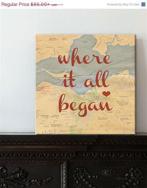 Whether you want to treat her to a personalised gift, a romantic gift, or even some lingerie to make her feel fabulous, it's all here. Holiday Gift Newlywed Gift - Romantic Map with Quote Art ...