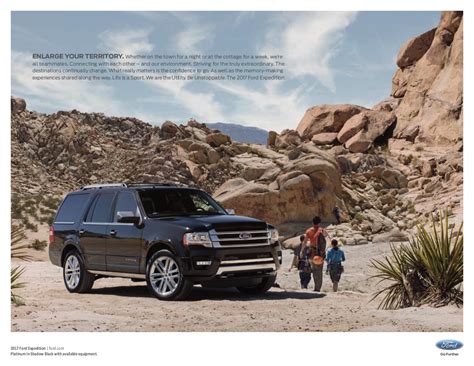 Ford 2017 Expedition Sales Brochure