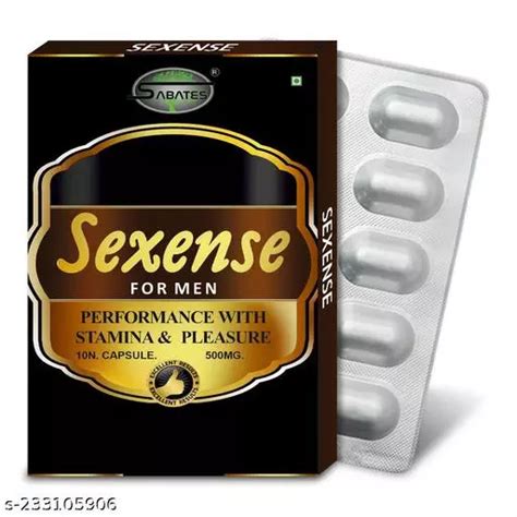 Sexense Ayurvedic Tablets Shilajit Capsule Sex Capsule Sexual Capsule Improves Sperm Health