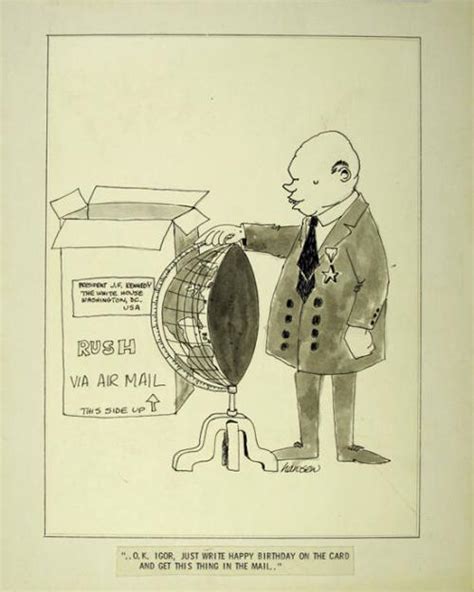 Cartoon Of Khrushchev All Artifacts The John F Kennedy