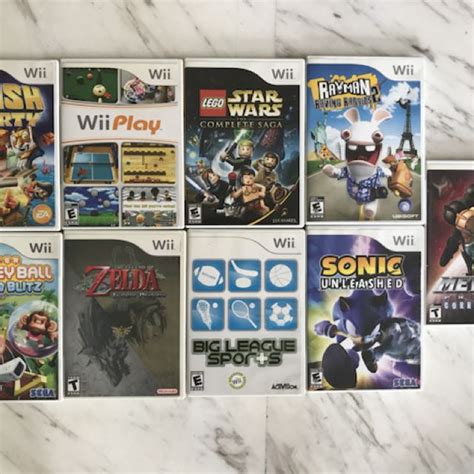 Wii Games For Sale Video Gaming Video Games Nintendo On Carousell