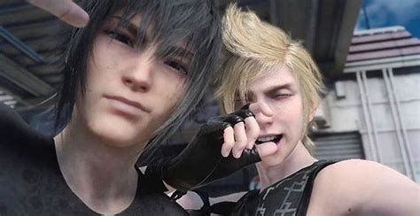 Prompto And Noctis Final Fantasy Final Fantasy Collection Final
