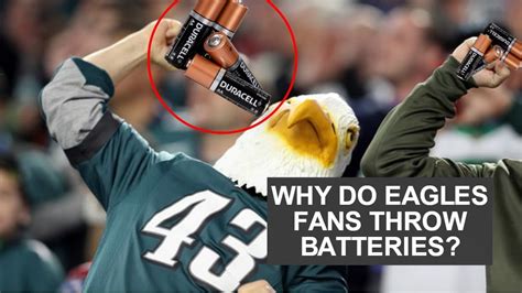 Why Do Eagles Fans Throw Batteries Youtube