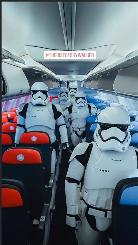 united went all out for new star wars plane