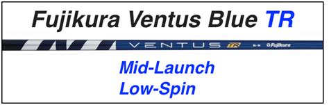 Fujikura Ventus Blue Tr Demo Driver Golf Shaft Mid Launch Low Spin