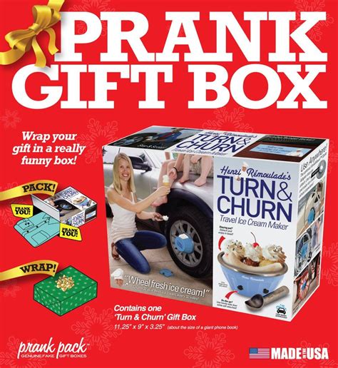 Prank Pack Turn And Churn Toys And Games Joke Ts Prank
