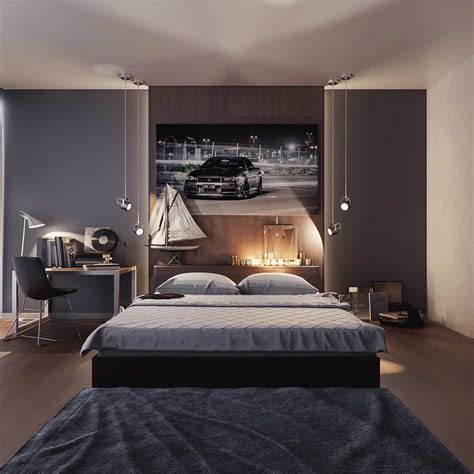 The Beauty Of A Masculine Bedroom Decor