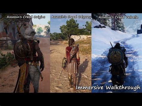 Assassin S Creed The Mythology Trilogy Immersive Walkthrough