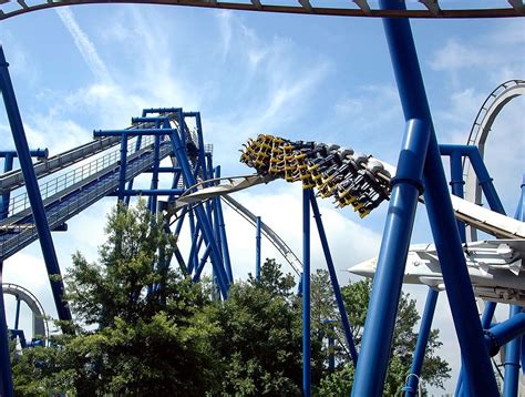 X Px Free Download Hd Wallpaper Roller Coaster Ride Fun Amusement Park