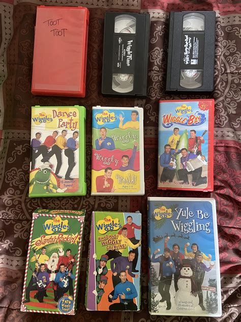 The Wiggles Vhs Tapes From My Childhood Vhs